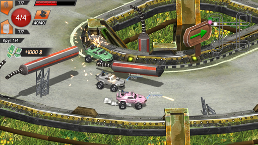 Rock'n'Roll Racing 3D - Скриншоты игры